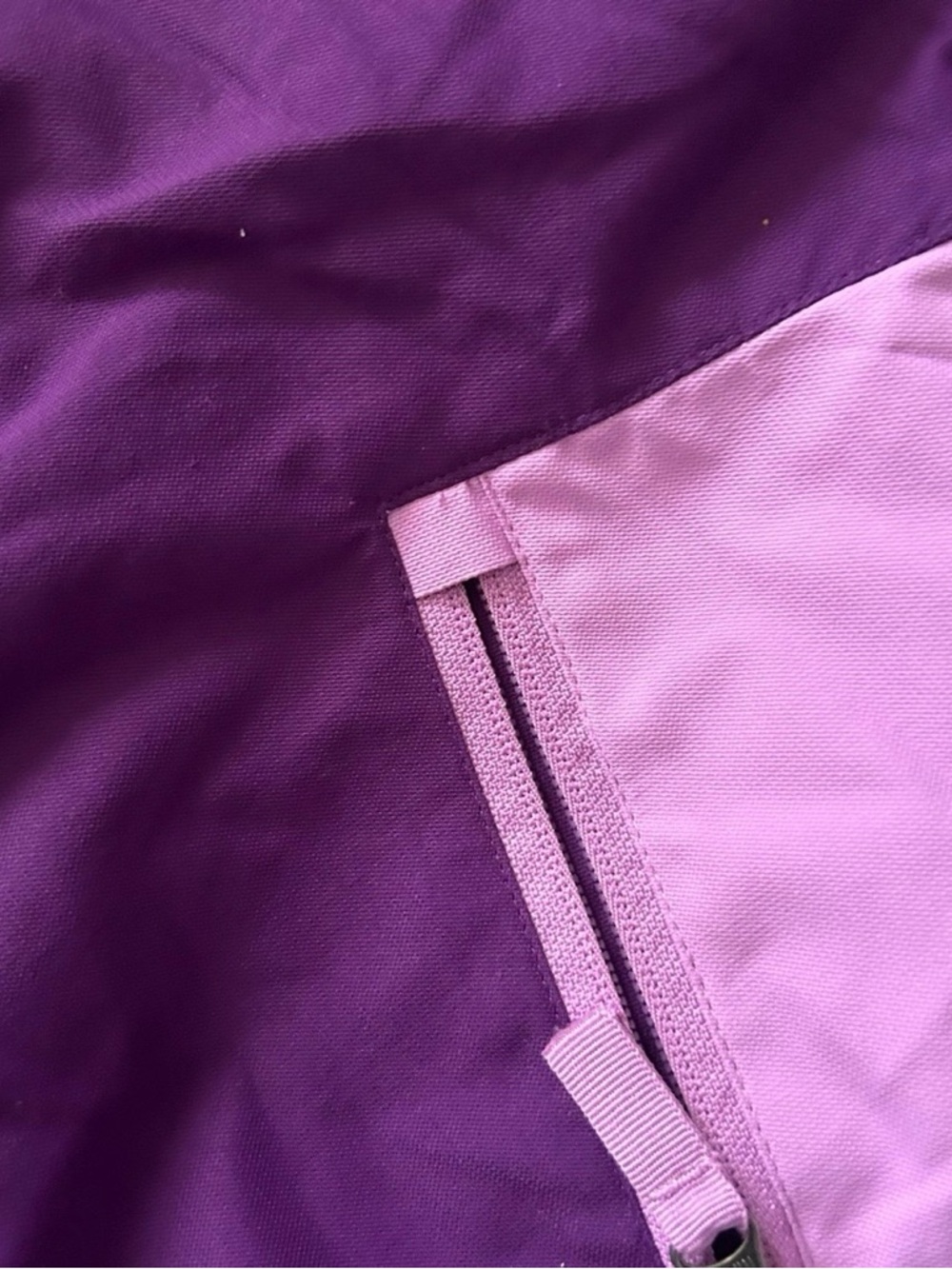 Girls Swiss Tech Purple And White Jacket Coat Size XS (4-5) - Picture 3 of 4